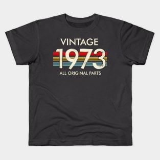 Vintage 1973 All Original Parts Kids T-Shirt